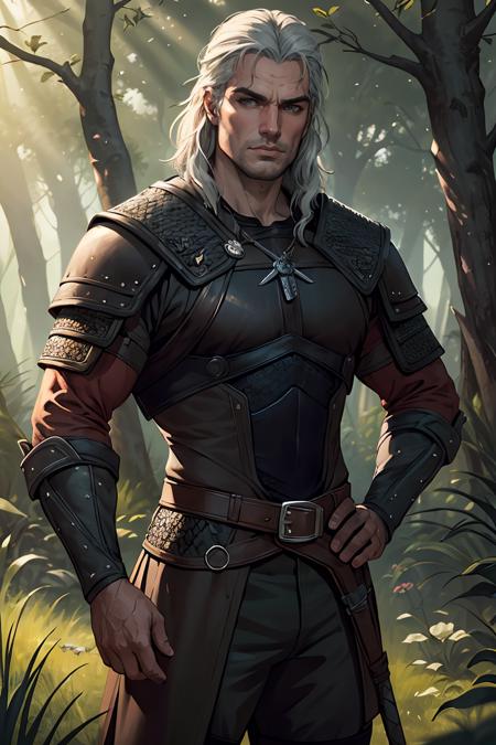 401447-3835844614-masterpiece,best quality, _lyco_GoodHands-beta2_1_, cowboy shot of henry cavill as geralt of rivia, muscular, chainmail, witcher.png
